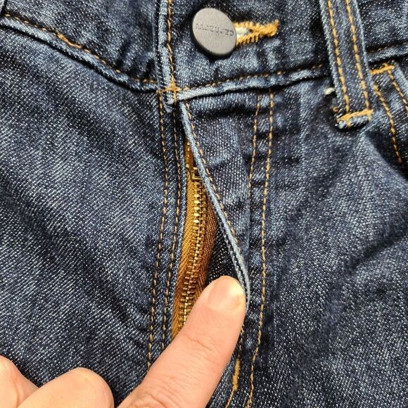 CARHARTT Flame Resistant Jeans FR Women's Dark Rugged Jeans Size 8 Tall - Picture 7 of 14